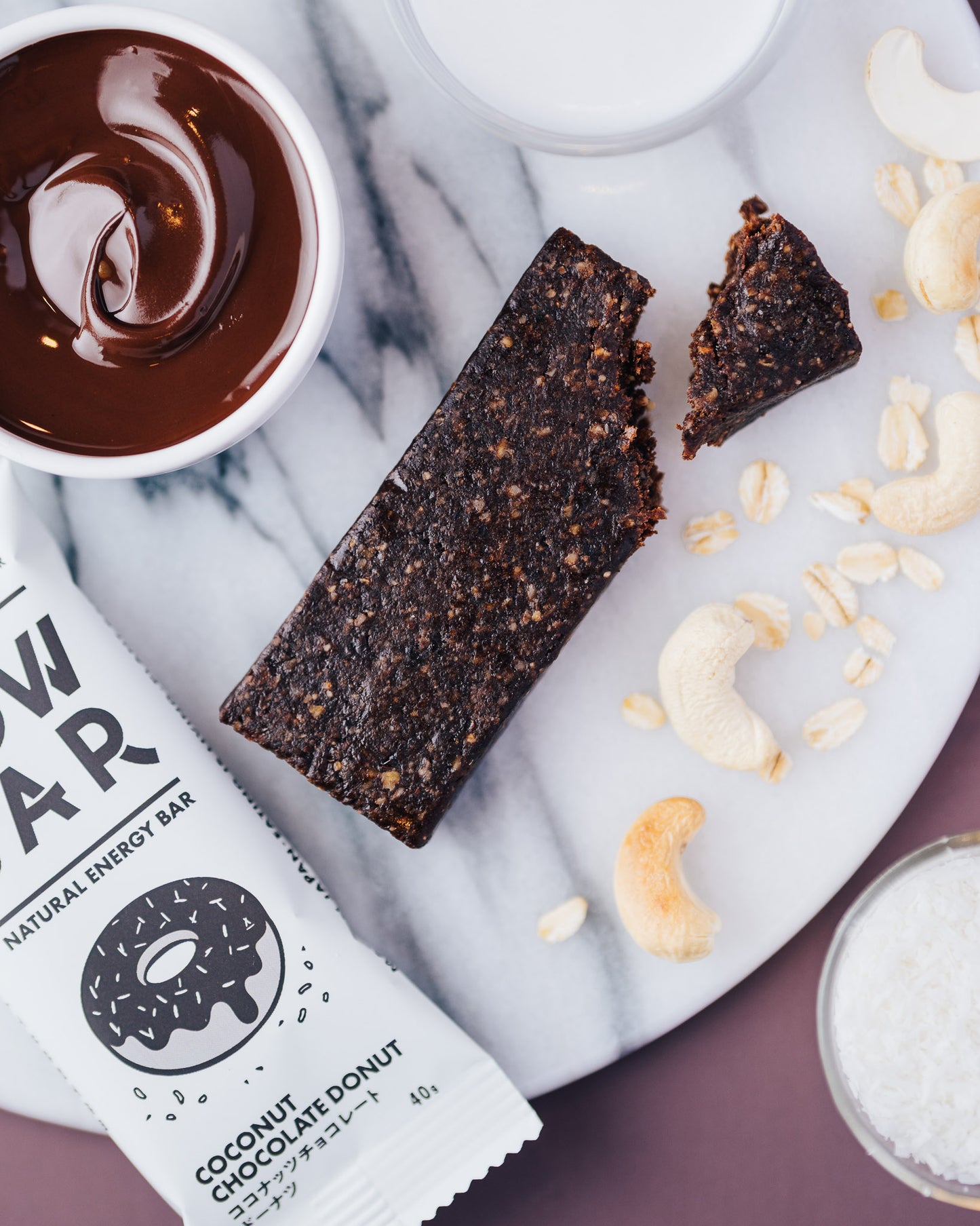 COCONUT CHOCOLATE DONUT