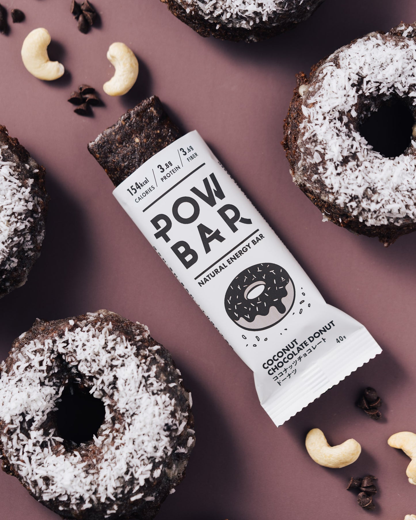 COCONUT CHOCOLATE DONUT