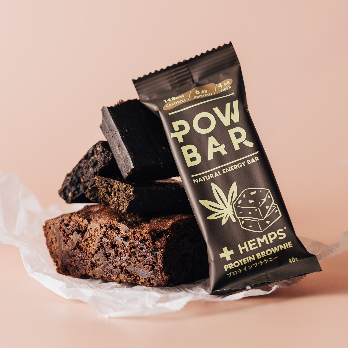 ➕HEMPS PROTEIN BROWNIE