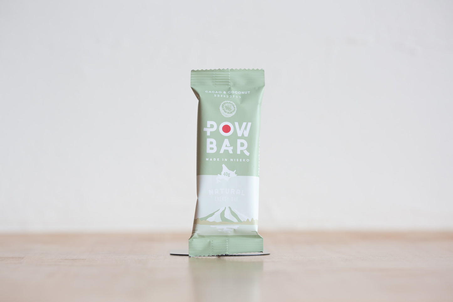 POW BAR カカオ＆ココナッツ｜自然素材の無添加エナジーバー（パッケージ
