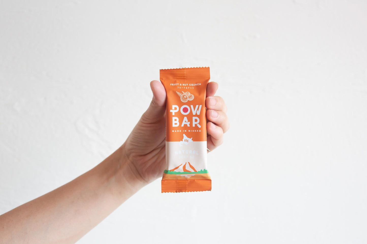 POW BAR フルーツ＆ナッツ｜自然素材のエナジーバー（パッケージ）